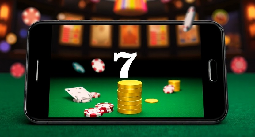 1JJ mobile casino app interface